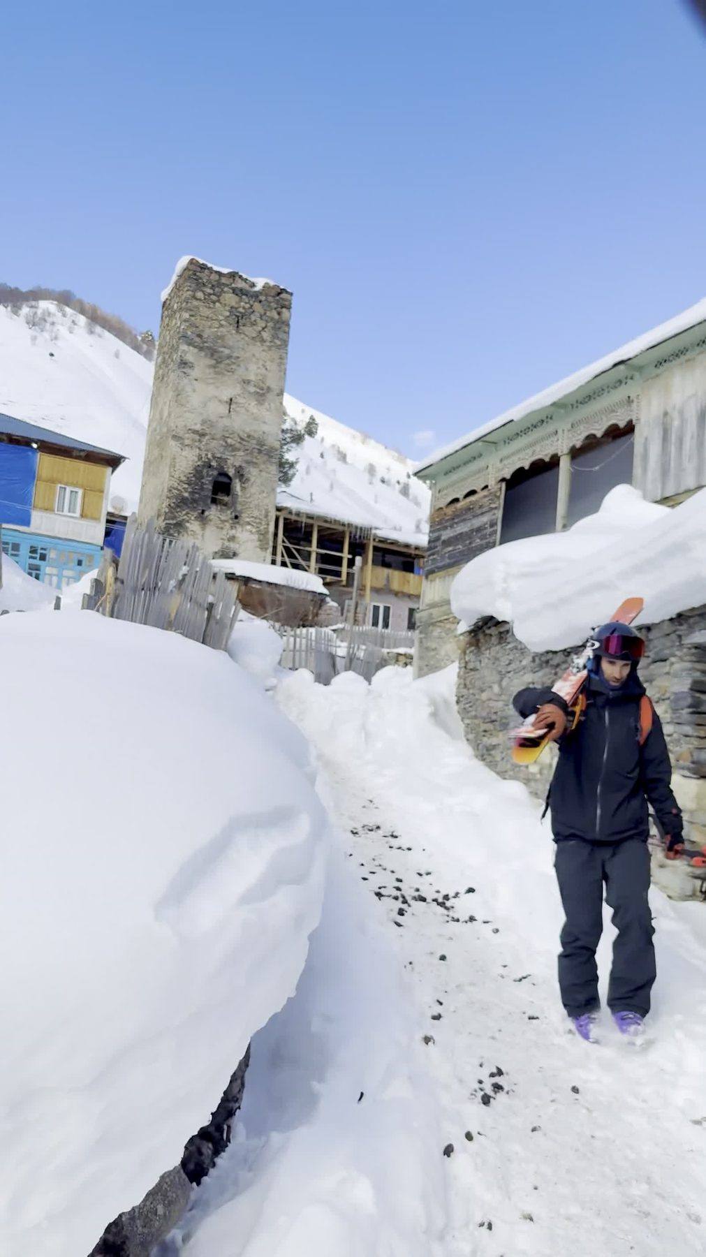 Vídeo: ski touring a Geòrgia